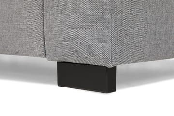 Crazy 5-seters Vendbar L-formet Large Hjørnesofa i Stoff - Grå - Møbler - Sofaer - Hjørnesofaer