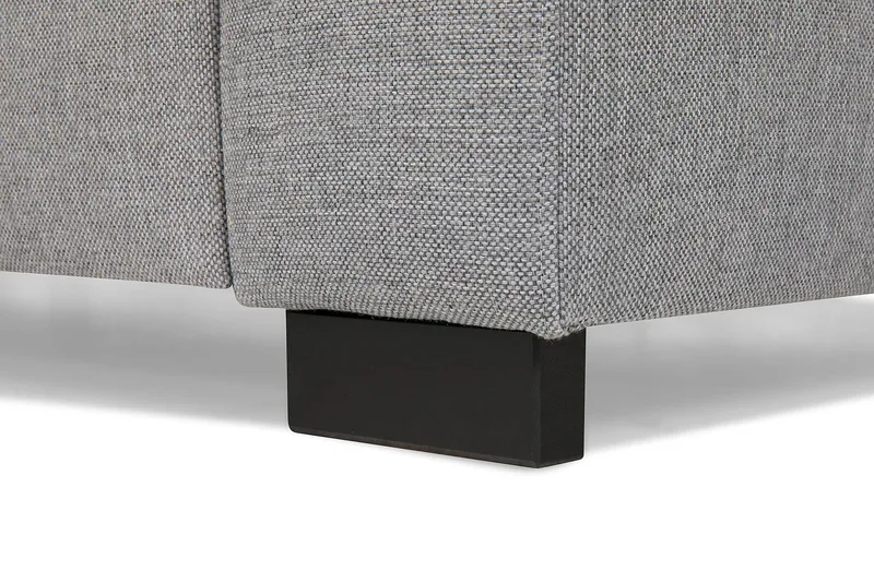 Crazy 5-seters Vendbar L-formet Large Hjørnesofa i Stoff - Grå - Møbler - Sofaer - Hjørnesofaer