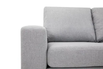 Crazy 5-seters Vendbar L-formet Large Hjørnesofa i Stoff - Grå - Møbler - Sofaer - Hjørnesofaer