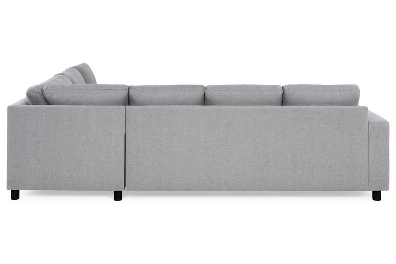 Crazy 5-seters Vendbar L-formet Large Hjørnesofa i Stoff - Grå - Møbler - Sofaer - Hjørnesofaer