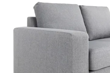 Crazy 5-seters Vendbar L-formet Large Hjørnesofa i Stoff - Grå - Møbler - Sofaer - Hjørnesofaer