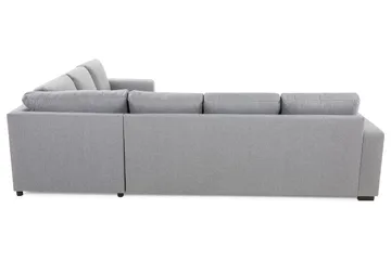 Crazy 5-seters Vendbar L-formet Large Hjørnesofa i Stoff - Grå - Møbler - Sofaer - Hjørnesofaer