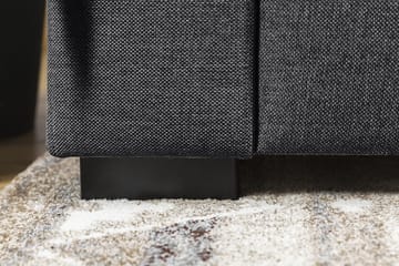 Crazy 5-seters Vendbar L-formet Large Hjørnesofa i Stoff - Mørk grå - Møbler - Sofaer - Hjørnesofaer
