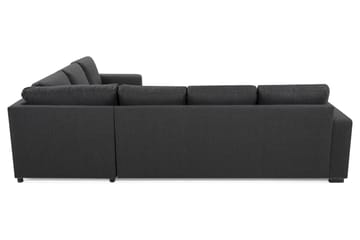 Crazy 5-seters Vendbar L-formet Large Hjørnesofa i Stoff - Mørk grå - Møbler - Sofaer - Hjørnesofaer