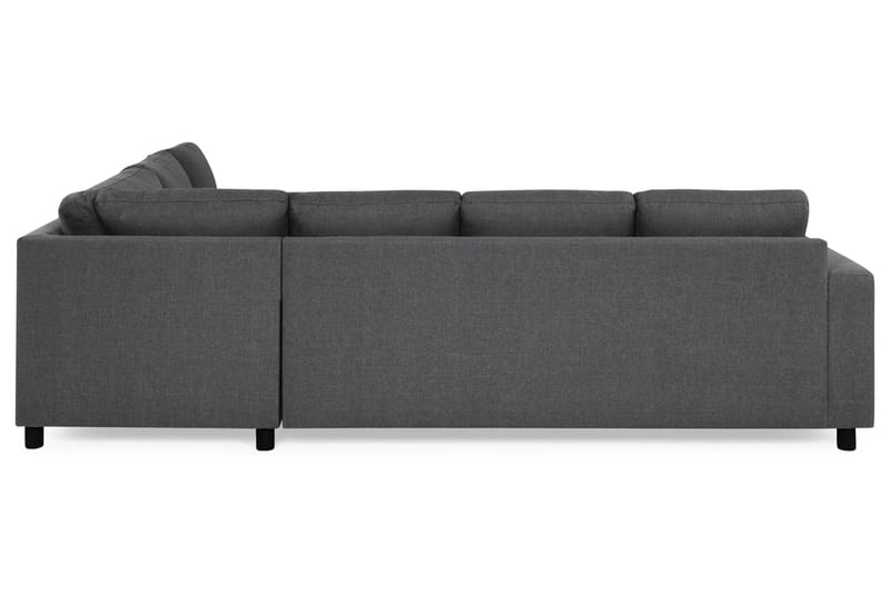 Crazy 5-seters Vendbar L-formet Large Hjørnesofa i Stoff - Mørk grå - Møbler - Sofaer - Hjørnesofaer