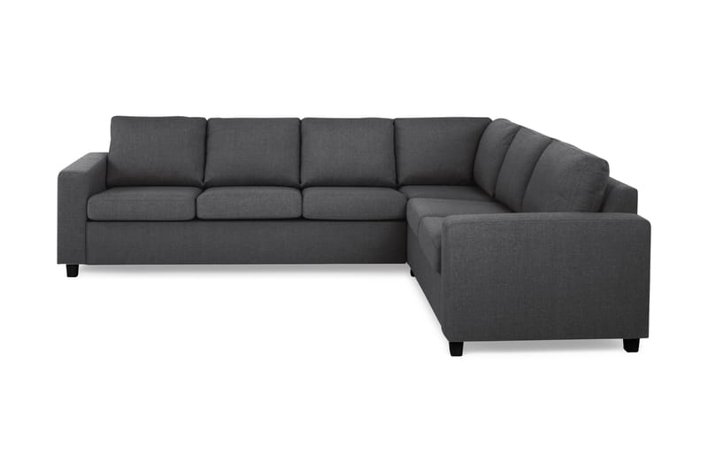 Crazy 5-seters Vendbar L-formet Large Hjørnesofa i Stoff - Mørk grå - Møbler - Sofaer - Hjørnesofaer