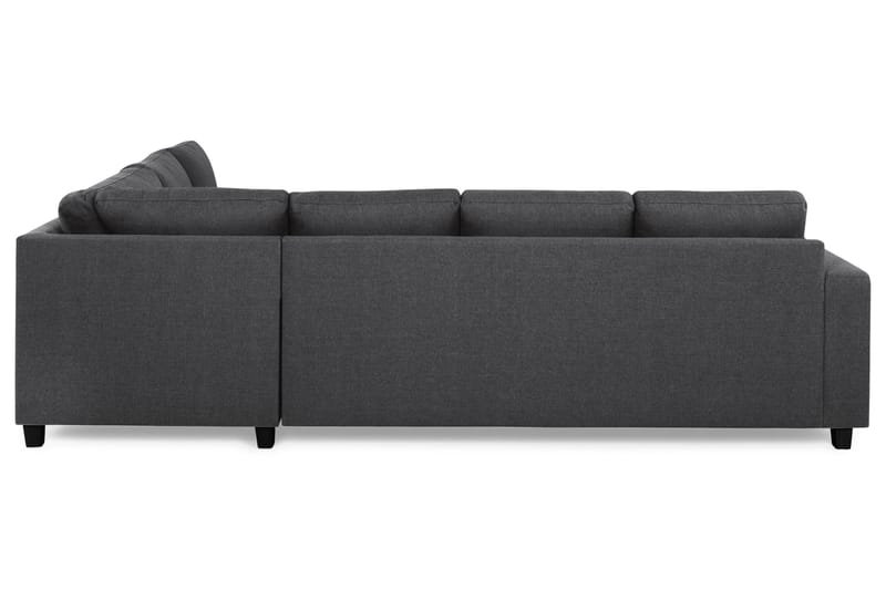 Crazy 5-seters Vendbar L-formet Large Hjørnesofa i Stoff - Mørk grå - Møbler - Sofaer - Hjørnesofaer