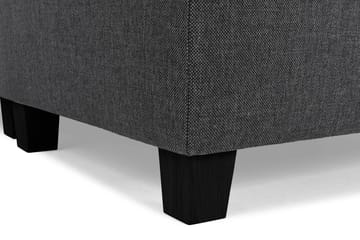 Crazy 5-seters Vendbar L-formet Large Hjørnesofa i Stoff - Mørk grå - Møbler - Sofaer - Hjørnesofaer