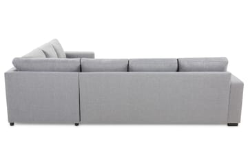 Crazy 5-seters Venstrevendt U-formet Hjørnesofa med Divan i Stoff - Grå - Møbler - Sofaer - Hjørnesofaer - Hjørnesofa med divan