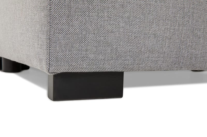 Crazy 5-seters Venstrevendt U-formet Hjørnesofa med Divan i Stoff - Grå - Møbler - Sofaer - Hjørnesofaer - Hjørnesofa med divan
