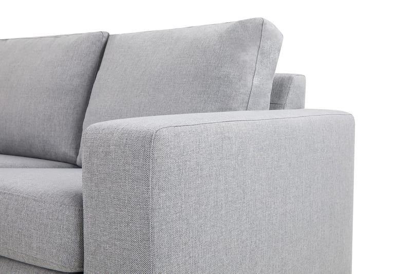 Crazy 5-seters Venstrevendt U-formet Hjørnesofa med Divan i Stoff - Grå - Møbler - Sofaer - Hjørnesofaer - Hjørnesofa med divan