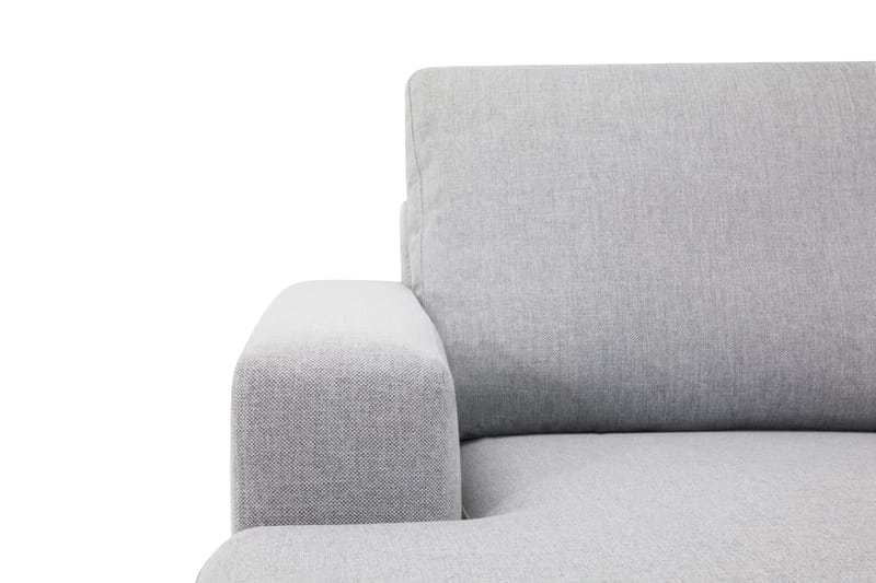 Crazy 5-seters Venstrevendt U-formet Hjørnesofa med Divan i Stoff - Grå - Møbler - Sofaer - Hjørnesofaer - Hjørnesofa med divan