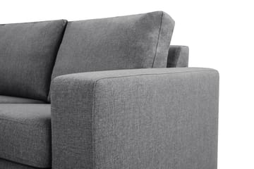 Crazy 5-seters Venstrevendt U-formet Hjørnesofa med Divan i Stoff - Mørk grå - Møbler - Sofaer - Hjørnesofaer - Hjørnesofa med divan