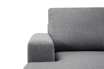 Crazy 5-seters Venstrevendt U-formet Hjørnesofa med Divan i Stoff - Mørk grå - Møbler - Sofaer - Hjørnesofaer - Hjørnesofa med divan