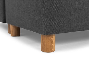Crazy 6-seters Vendbar L-formet X-Large Hjørnesofa i Stoff - Antrasitt - Møbler - Sofaer - Hjørnesofaer