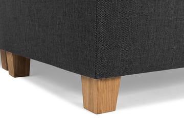 Crazy 6-seters Vendbar L-formet X-Large Hjørnesofa i Stoff - Antrasitt - Møbler - Sofaer - Hjørnesofaer