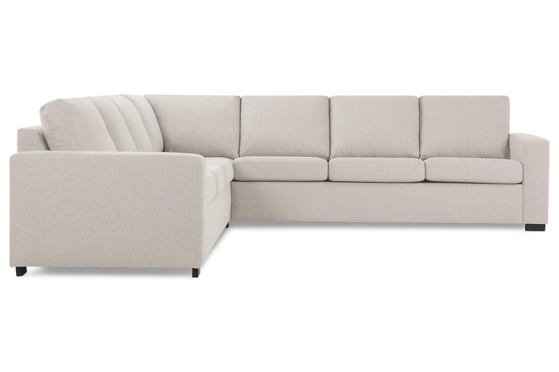 Crazy 6-seters Vendbar L-formet X-Large Hjørnesofa i Stoff - Beige - Møbler - Sofaer - Hjørnesofaer