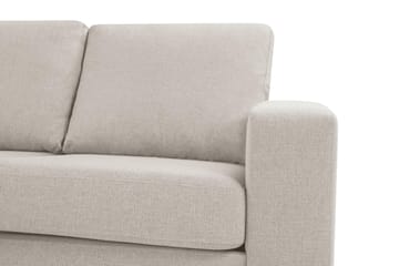 Crazy 6-seters Vendbar L-formet X-Large Hjørnesofa i Stoff - Beige - Møbler - Sofaer - Hjørnesofaer