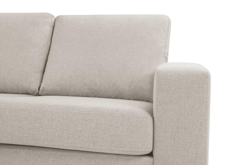 Crazy 6-seters Vendbar L-formet X-Large Hjørnesofa i Stoff - Beige - Møbler - Sofaer - Hjørnesofaer