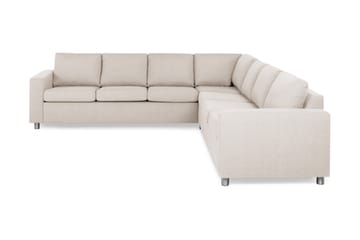 Runde metallben - Beige