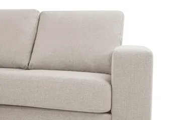 Crazy 6-seters Vendbar L-formet X-Large Hjørnesofa i Stoff - Beige - Møbler - Sofaer - Hjørnesofaer