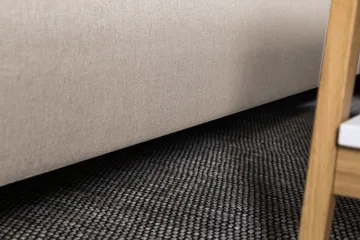 Crazy 6-seters Vendbar L-formet X-Large Hjørnesofa i Stoff - Beige - Møbler - Sofaer - Hjørnesofaer