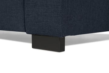 Crazy 6-seters Vendbar L-formet X-Large Hjørnesofa i Stoff - Blå - Møbler - Sofaer - Hjørnesofaer