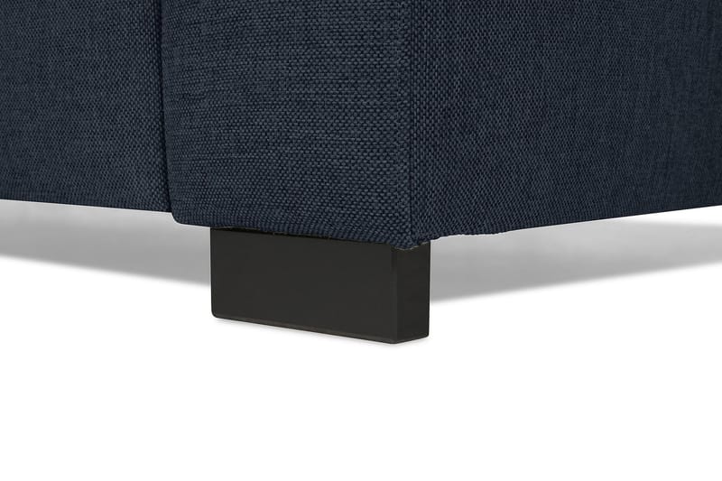 Crazy 6-seters Vendbar L-formet X-Large Hjørnesofa i Stoff - Blå - Møbler - Sofaer - Hjørnesofaer