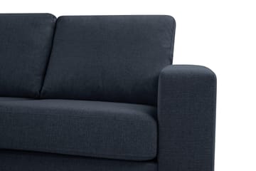 Crazy 6-seters Vendbar L-formet X-Large Hjørnesofa i Stoff - Blå - Møbler - Sofaer - Hjørnesofaer