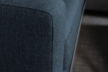 Crazy 6-seters Vendbar L-formet X-Large Hjørnesofa i Stoff - Blå - Møbler - Sofaer - Hjørnesofaer