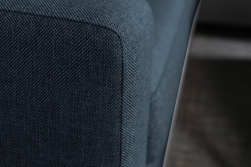 Crazy 6-seters Vendbar L-formet X-Large Hjørnesofa i Stoff - Blå - Møbler - Sofaer - Hjørnesofaer