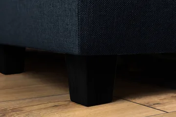 Crazy 6-seters Vendbar L-formet X-Large Hjørnesofa i Stoff - Blå - Møbler - Sofaer - Hjørnesofaer