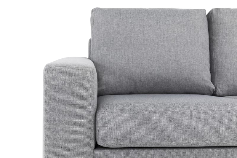 Crazy 6-seters Vendbar L-formet X-Large Hjørnesofa i Stoff - Grå - Møbler - Sofaer - Hjørnesofaer