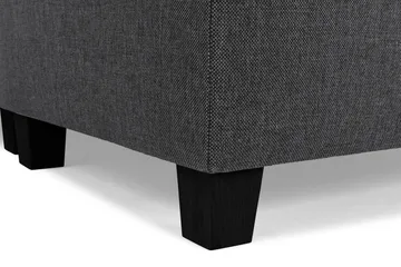 Crazy 6-seters Vendbar L-formet X-Large Hjørnesofa i Stoff - Mørk grå - Møbler - Sofaer - Hjørnesofaer