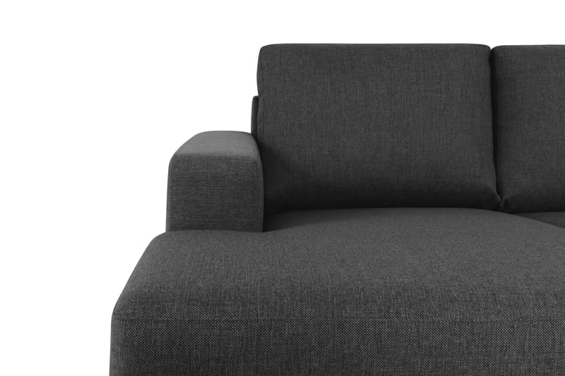 Crazy 6-seters Venstrevendt U-formet Large Hjørnesofa med Divan i Stoff - Antrasitt - Møbler - Sofaer - Hjørnesofaer - Hjørnesofa med divan