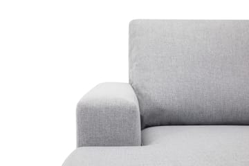 Crazy 6-seters Venstrevendt U-formet Large Hjørnesofa med Divan i Stoff - Grå - Møbler - Sofaer - Hjørnesofaer - Hjørnesofa med divan