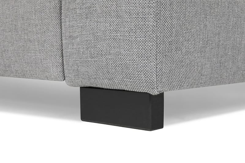 Crazy 6-seters Venstrevendt U-formet Large Hjørnesofa med Divan i Stoff - Grå - Møbler - Sofaer - Hjørnesofaer - Hjørnesofa med divan