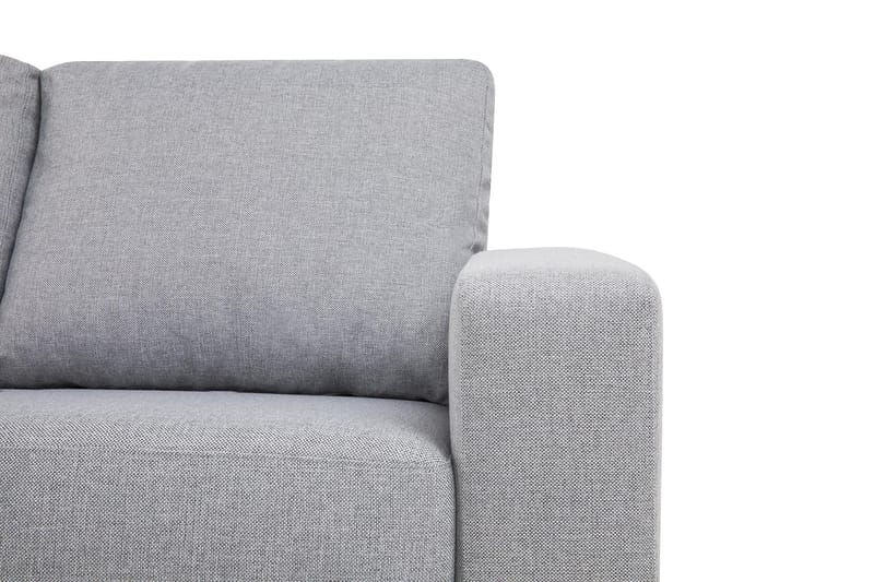 Crazy 6-seters Venstrevendt U-formet Large Hjørnesofa med Divan i Stoff - Grå - Møbler - Sofaer - Hjørnesofaer - Hjørnesofa med divan