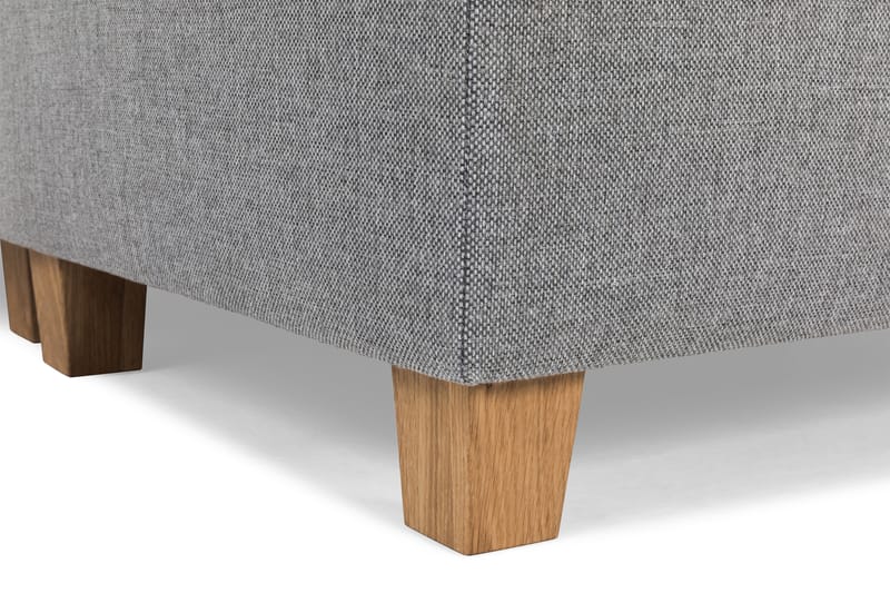 Crazy 6-seters Venstrevendt U-formet Large Hjørnesofa med Divan i Stoff - Grå - Møbler - Sofaer - Hjørnesofaer - Hjørnesofa med divan
