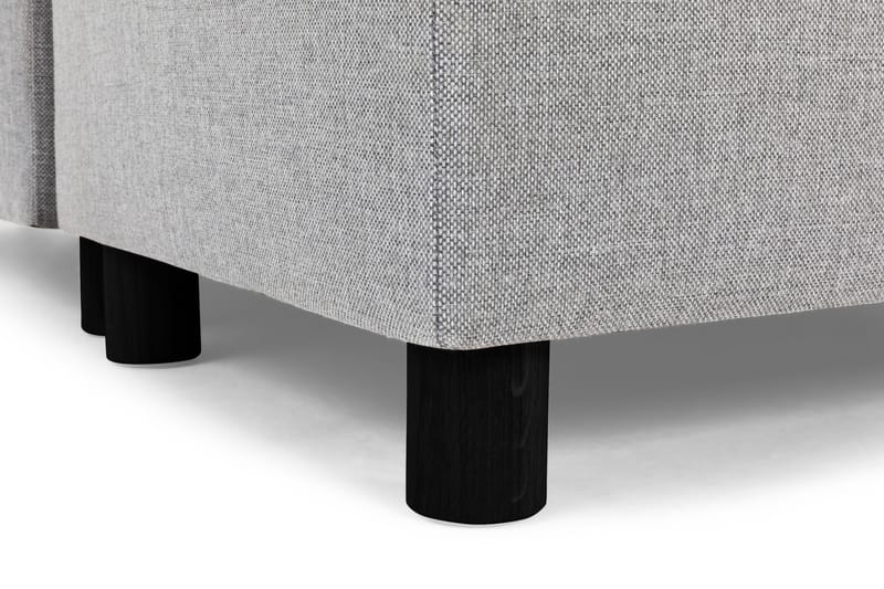 Crazy 6-seters Venstrevendt U-formet Large Hjørnesofa med Divan i Stoff - Grå - Møbler - Sofaer - Hjørnesofaer - Hjørnesofa med divan