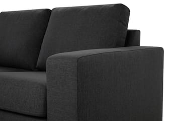Crazy 6-seters Venstrevendt U-formet Large Hjørnesofa med Divan i Stoff - Mørk grå - Møbler - Sofaer - Hjørnesofaer - Hjørnesofa med divan