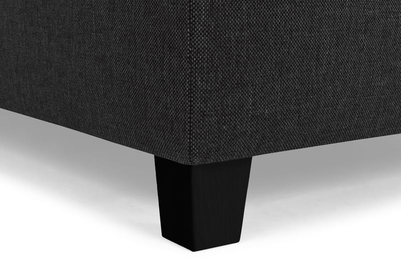 Crazy 6-seters Venstrevendt U-formet X-Large Hjørnesofa med Divan i Stoff - Antrasitt - Møbler - Sofaer - Hjørnesofaer - Hjørnesofa med divan