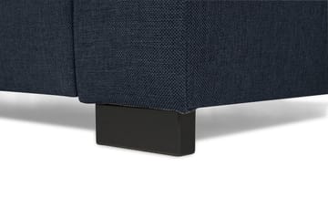 Crazy 6-seters Venstrevendt U-formet X-Large Hjørnesofa med Divan i Stoff - Blå - Møbler - Sofaer - Hjørnesofaer - Hjørnesofa med divan