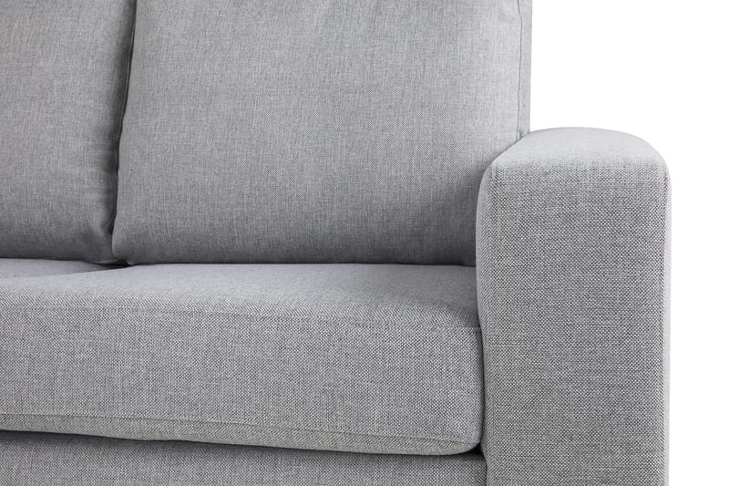 Crazy 6-seters Venstrevendt U-formet X-Large Hjørnesofa med Divan i Stoff - Grå - Møbler - Sofaer - Hjørnesofaer - Hjørnesofa med divan