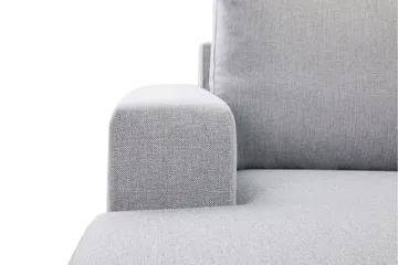 Crazy 6-seters Venstrevendt U-formet X-Large Hjørnesofa med Divan i Stoff - Grå - Møbler - Sofaer - Hjørnesofaer - Hjørnesofa med divan