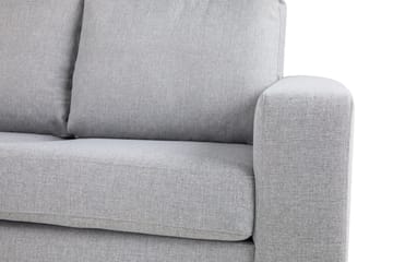Crazy 6-seters Venstrevendt U-formet X-Large Hjørnesofa med Divan i Stoff - Grå - Møbler - Sofaer - Hjørnesofaer - Hjørnesofa med divan