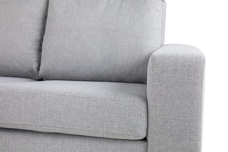 Crazy 6-seters Venstrevendt U-formet X-Large Hjørnesofa med Divan i Stoff - Grå - Møbler - Sofaer - Hjørnesofaer - Hjørnesofa med divan