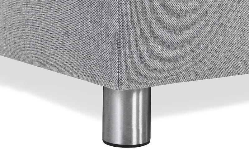 Crazy 6-seters Venstrevendt U-formet X-Large Hjørnesofa med Divan i Stoff - Grå - Møbler - Sofaer - Hjørnesofaer - Hjørnesofa med divan