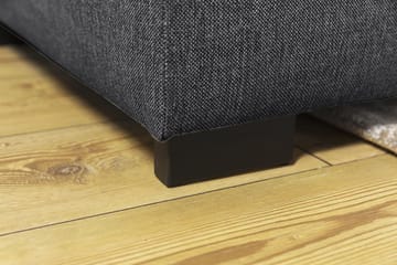 Crazy 6-seters Venstrevendt U-formet X-Large Hjørnesofa med Divan i Stoff - Mørk grå - Møbler - Sofaer - Hjørnesofaer - Hjørnesofa med divan