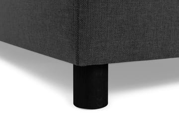 Crazy 6-seters Venstrevendt U-formet X-Large Hjørnesofa med Divan i Stoff - Mørk grå - Møbler - Sofaer - Hjørnesofaer - Hjørnesofa med divan